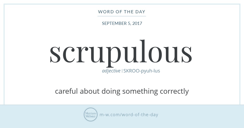 scrupulous