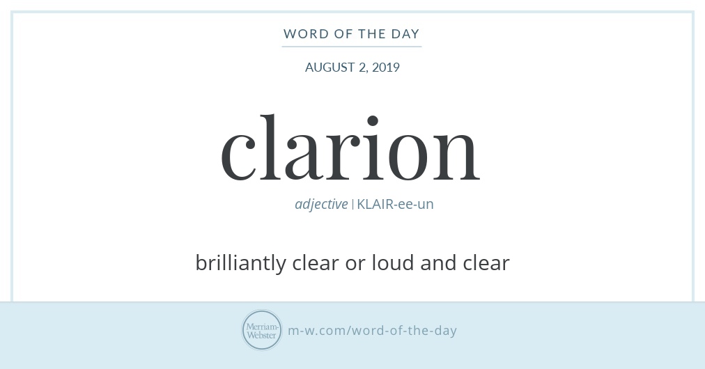 clarion definition