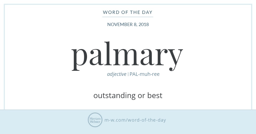 word-of-the-day-palmary-merriam-webster