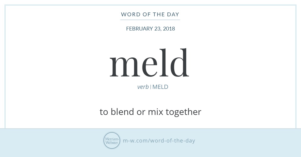 meld dictionary